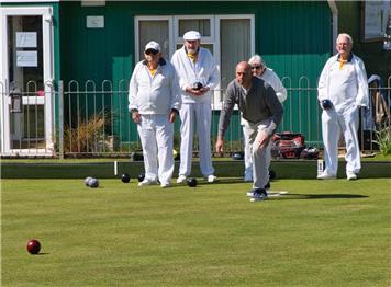 Members having a game - Open Day April 24th 2021