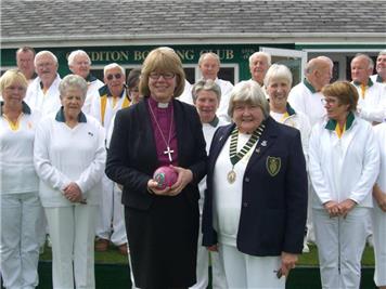  - Bishop of Crediton Opens the Green